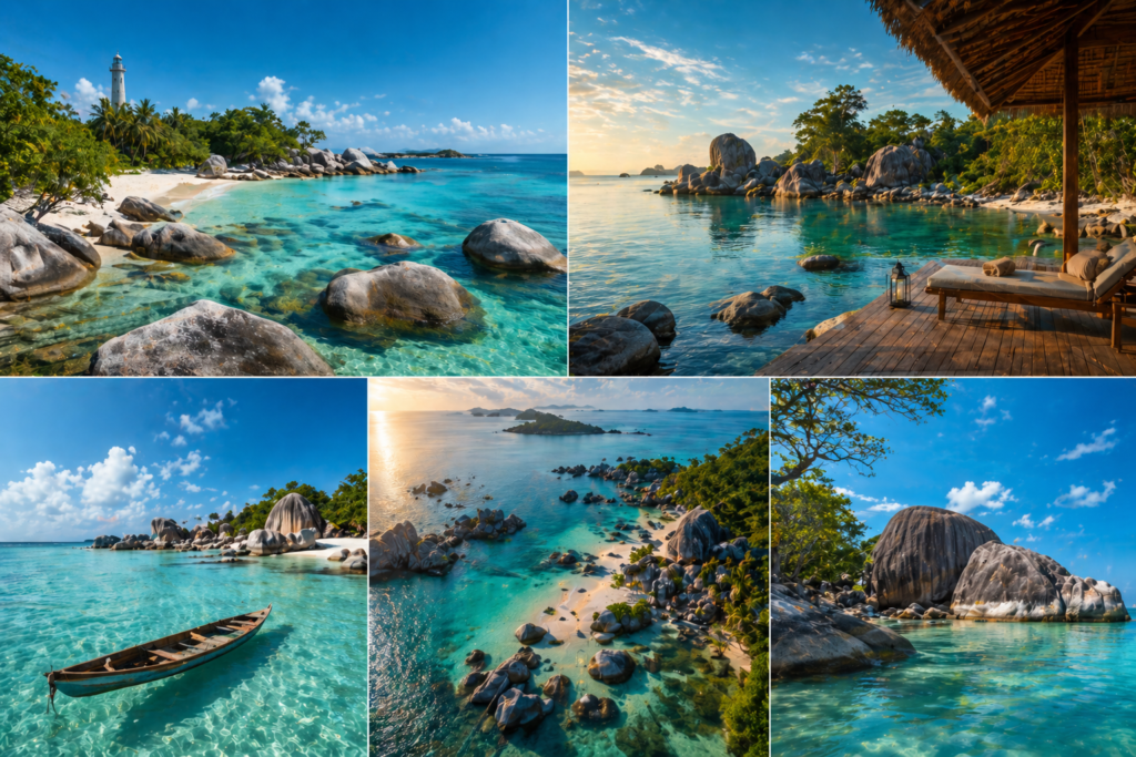 Azure Serenity: Unveiling the Sculpted Wonders of the Belitung Archipelago