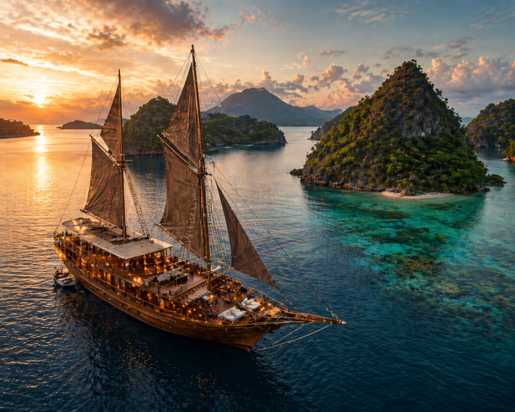 Sailing the Spice Islands: Exploring the Exoticism of the Banda Islands on a Private Phinisi