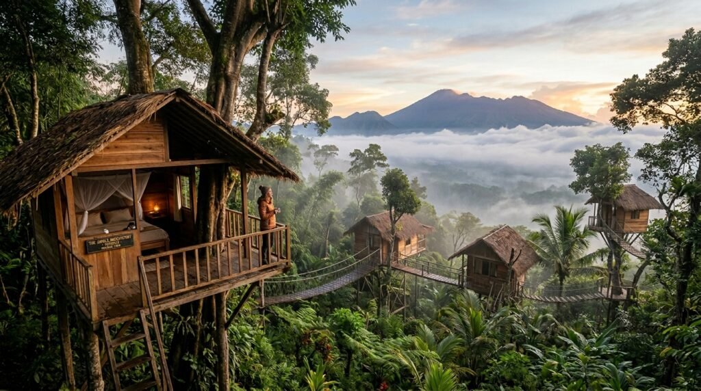 Treehouse Observatory The Jungle Observatory: 5 Remote Treehouse Retreats in Tetebatu ...