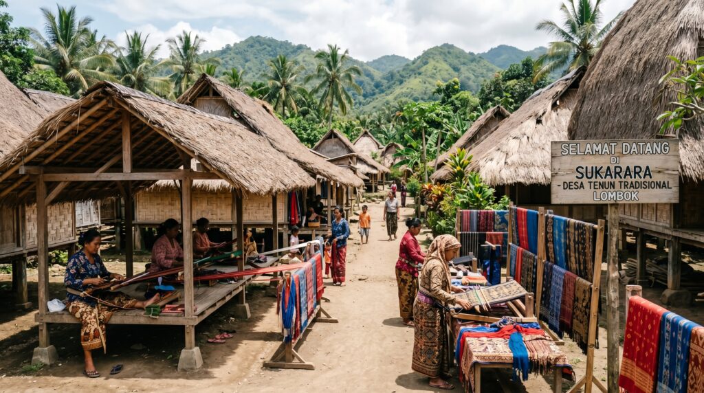 Essential Information for Exploring the Historical Weaving Village of Sukarara, Jonggat, Central Lombok